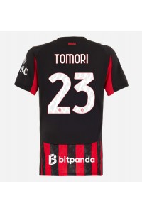 Fotbalové Dres AC Milan Fikayo Tomori #23 Dámské Domácí Oblečení 2025-26 Krátký Rukáv